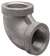 1 Black MI 150# 90 Elbow