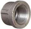 1/4 Black MI 150# Cap