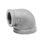 1 X 1/2 Black CI 125# 90 Elbow