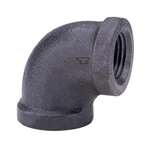 2 Black CI 125# 90 Elbow