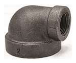 2 X 3/4 Black CI 125# 90 Elbow