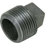 1 Black MI Cored Plug