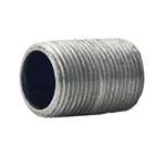 1/8 X Close Black Steel Nipple