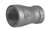 3 X 2-1/2 Black MI 150# Reducer Coupling