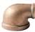 Lead Law Compliant 3/4 X 1/2 Brass 90 Elbow