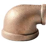 Lead Law Compliant 3/4 X 1/2 Brass 90 Elbow