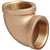 Lead Law Compliant 1-1/2 Brass 90 Elbow