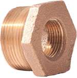 Lead Law Compliant 1/2 X 1/8 Brass Bushing