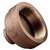 Lead Law Compliant 1/4 X 1/8 Brass Reducer Coupling