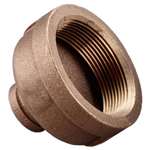 Lead Law Compliant 2-1/2 X 2 Brass Reducer Coupling