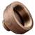 Lead Law Compliant 3 X 2-1/2 Brass Reducer Coupling