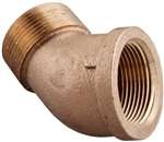 Lead Law Compliant 1 Brass ST 45 Elbow