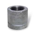 3/8 Black Steel HALF Coupling Straight