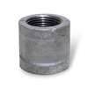 1-1/4 Black Steel HALF Coupling Straight