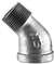3/4 Galvanized Malleable Iron 150 # ST 45 Elbow
