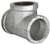 1 X 1 X 1/2 Galvanized Malleable Iron 150 # Tee