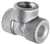3 Galvanized Malleable Iron 150 # Tee