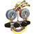 3-1/8 Gauge Aluminum Manifold 4V 22/410A/404A