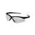 Nemesis Safety Glasses Clear / Black Frame