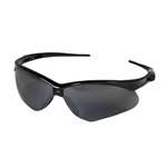 Black / Smoke Nemesis Safety Glasses With Cord