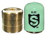 SHLD Green R-22 Locking Cap 4 Pack