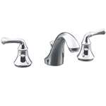 Lead Law Compliant 1.5 GPM 2 Handle Lever Widespread Lavatory Polished Chrome