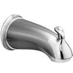 6 Wall Mount Diverter Bath Spout Polished Chrome