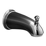 6 Wall Mount Diverter Bath Spout Polished Chrome