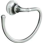 Traditional Towel Ring Forte Polished Chrome