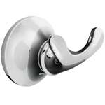 Dble Robe Hook Forte Polished Chrome