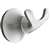 Sculpted Robe Hook Forte Brushed Chrome