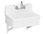30 X 22 Vitreous China Scrub Sink Gilford White