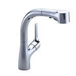 Lead Law Compliant 1.8 GPM Pullout Kitchen Faucet *elate