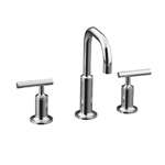 Lead Law Compliant 1.5 GPM 2 Handle Lever Widespread Lavatory Polished Chrome