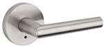 Privacy Lever Milan Satin Nickel