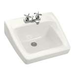 20 X 18 4 Vitreous China Lavatory Chesapeake White