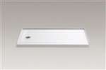60 X 32 Blst Shower Base With Left Hand Drain White