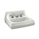 21 X 18 8 Vitreous China Lavatory Kingston White