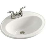 20 X 17 4 Vitreous China Lavatory Pennington White