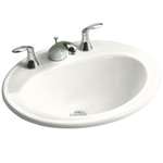 20 X 17 8 Vitreous China Lavatory Pennington White