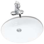 17 X 14 Vitreous China Undercounter Lavatory Caxton White