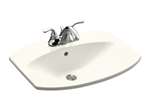 23 X 18-3/16 Vitreous China Lavatory Cimarron Biscuit