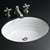 19 X 14 Cast Iron Undercounter ADA Lavatory *garamo White