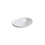 20 X 17 Self-Rimming 4 Center Set Lavatory *tides White