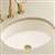 Verticyl Oval Undercounter Lavatory