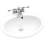 19 X 16 4 Lavatory Farmington White