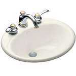 19 X 16 8 Lavatory Farmington Biscuit