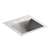 15 X 15 Two Hole Bar Sink *vault Stainless Steel