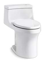 Ccy 1.28 One Piece Elongated Bowl Closet San Souci White