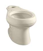 1.28/1.6 Gallons Per Flush Round Front Bowl Wellworth Biscuit